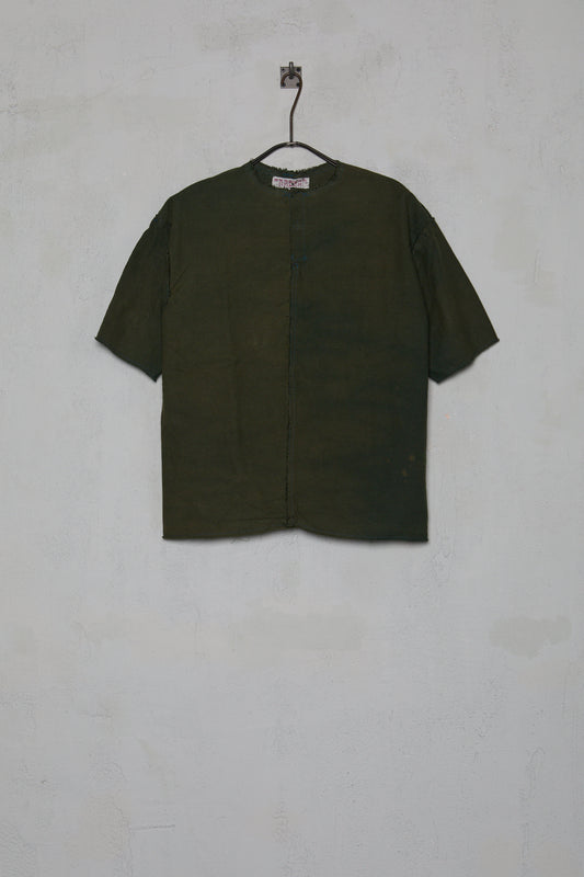 Anecho Mens Short Sleeve T-Shirt in Hand-dyed Organic Cotton