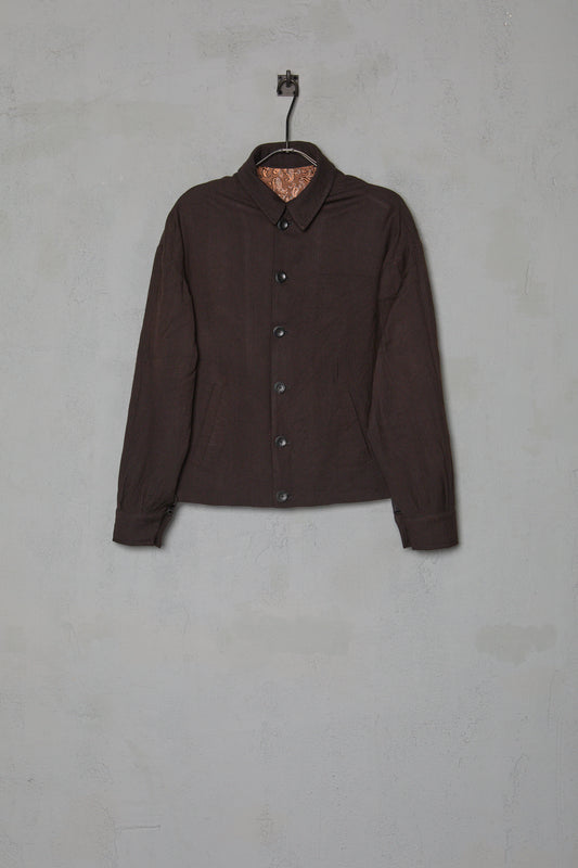 Geoffrey B. Small Men's Baracuta Jacket in Marzotto Vintage 6423 Wool