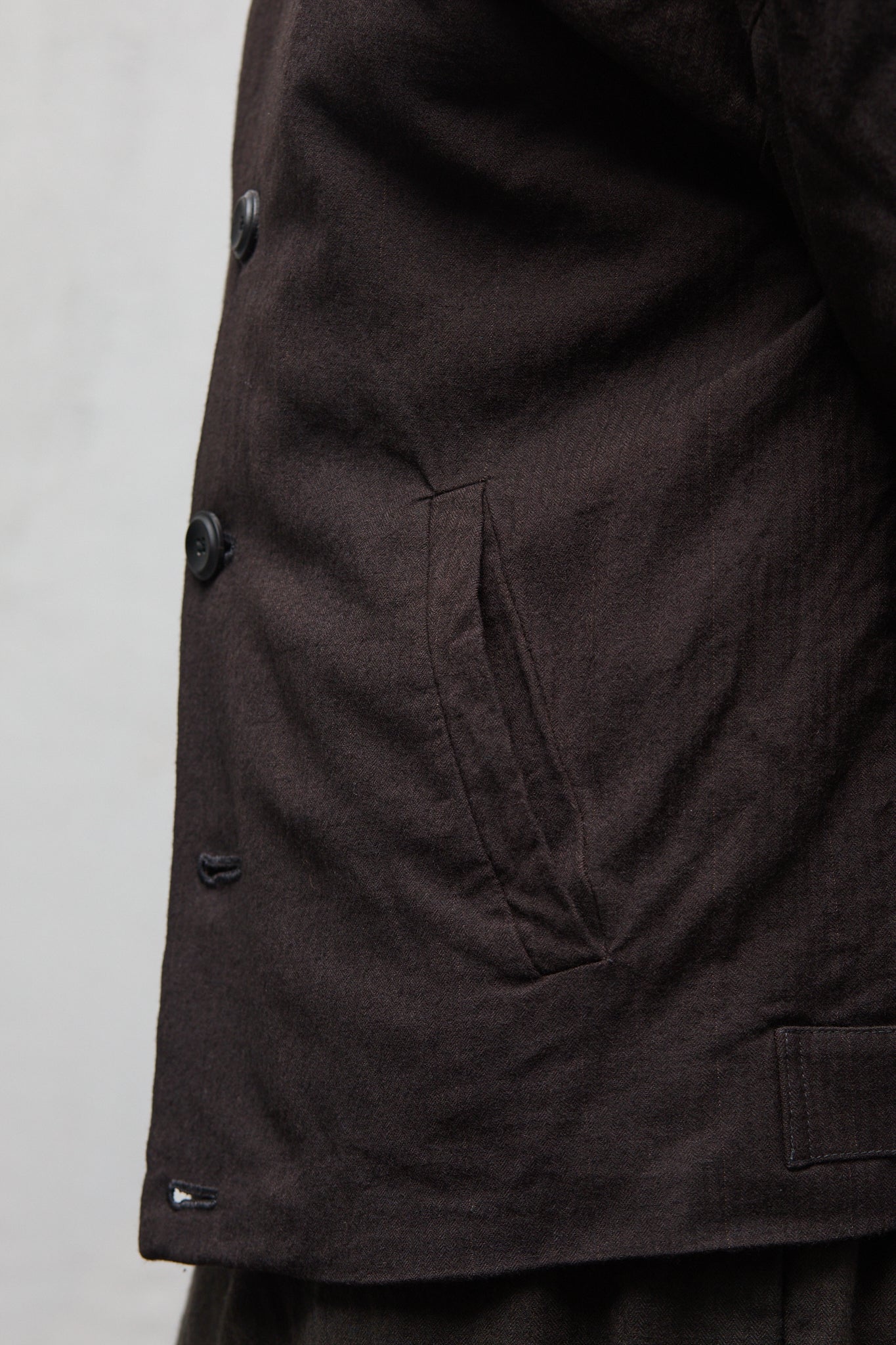 Geoffrey B. Small Men's Baracuta Jacket in Marzotto Vintage 6423 Wool