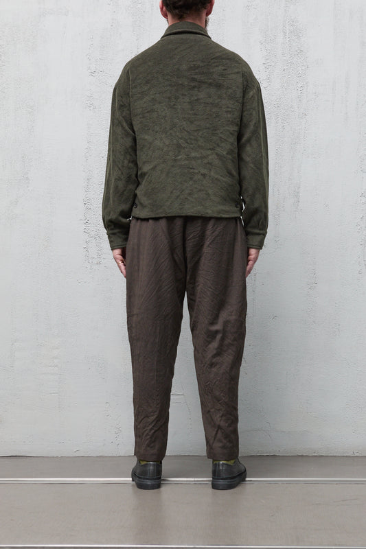 Geoffrey B. Small Men's Baracuta Jacket in Green Alashan 3 Ply Cashmere