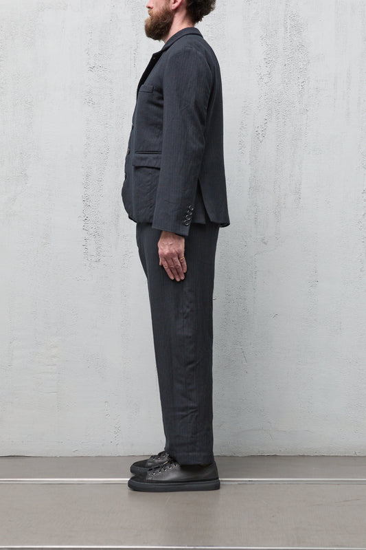 Geoffrey B. Small Men's Suit in Hand-Dyed Marzotto Vintage 6422 Wool