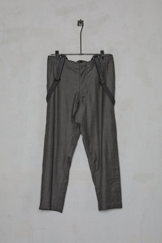 Geoffrey B. Small Men's Suit in Hand-Dyed Dark Marzotto Vintage 6426 Wool