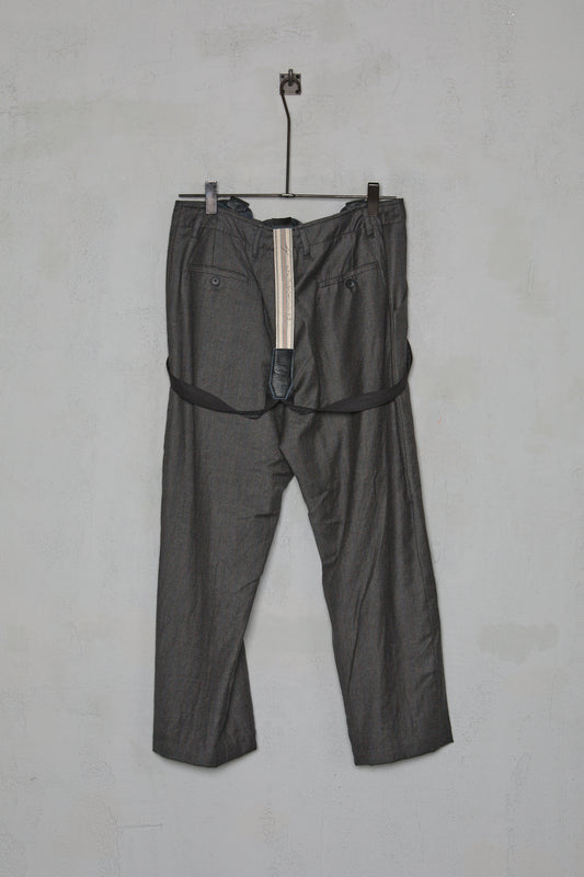 Geoffrey B. Small Men's Suit in Hand-Dyed Dark Marzotto Vintage 6426 Wool