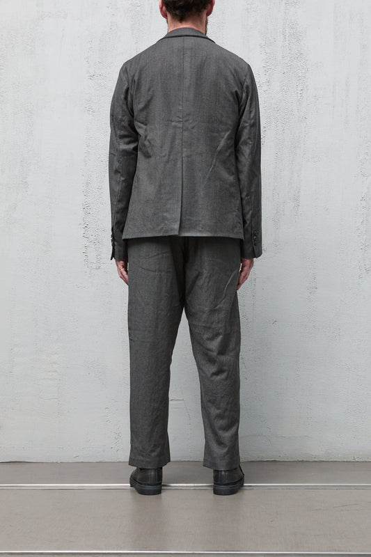 Geoffrey B. Small Men's Suit in Hand-Dyed Dark Marzotto Vintage 6426 Wool