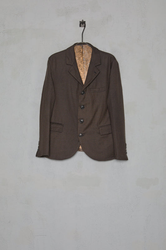 Geoffrey B. Small Men's Suit in Marzotto Vin 6419 'Woolmaster' Virgin Wool