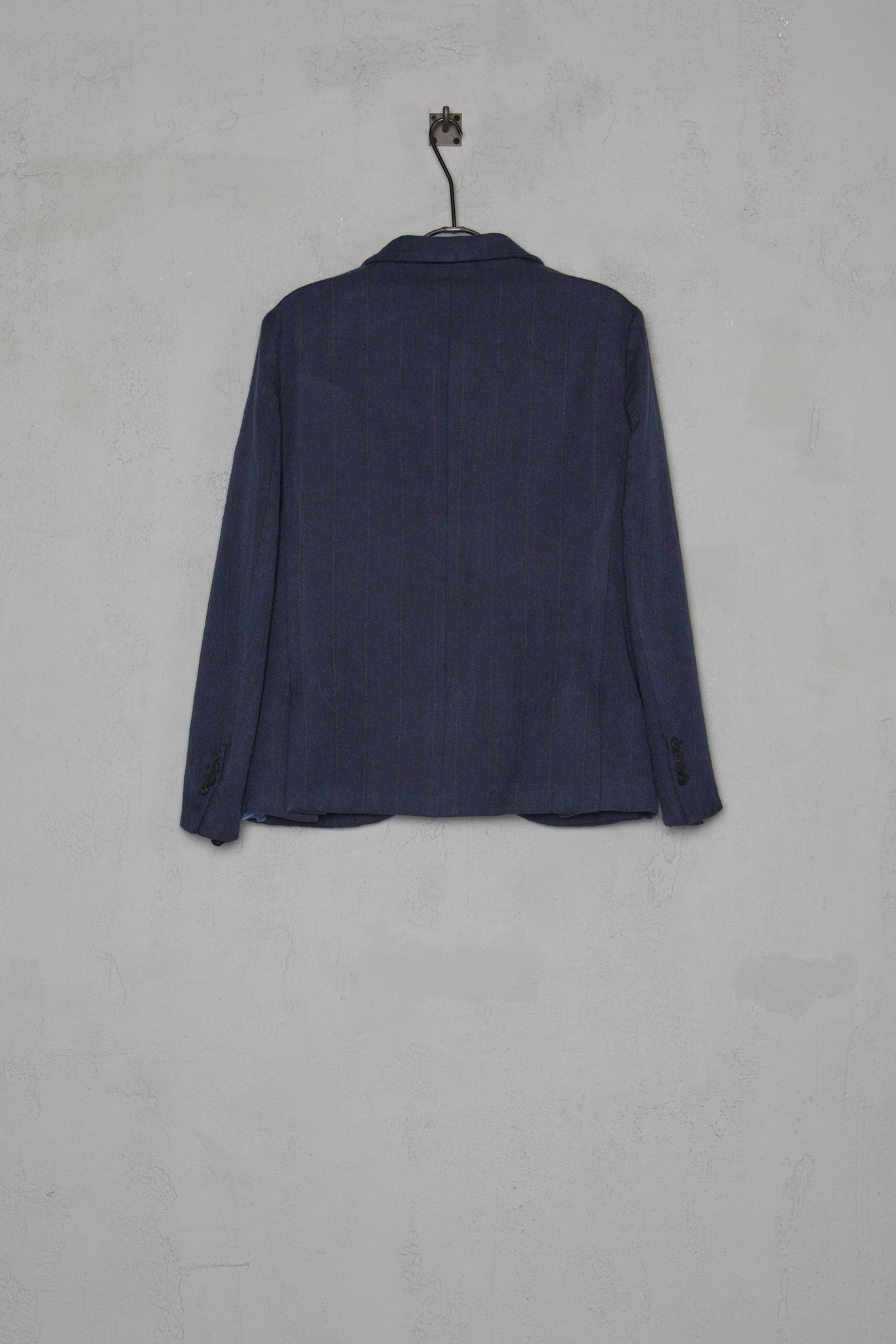 Geoffrey B. Small Men's Suit in Hand-Dyed Navy Marzotto Vintage 6431 Wool