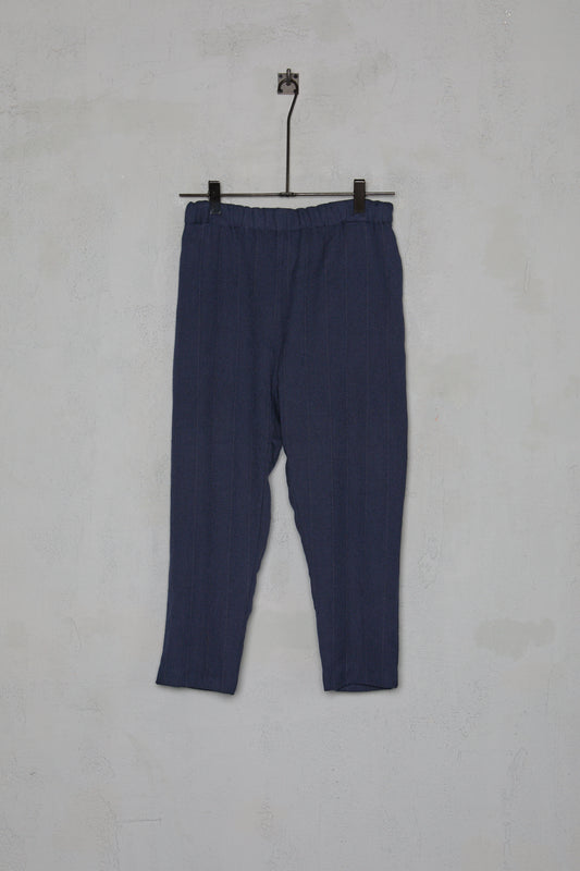 Geoffrey B. Small Men's Suit in Hand-Dyed Navy Marzotto Vintage 6431 Wool