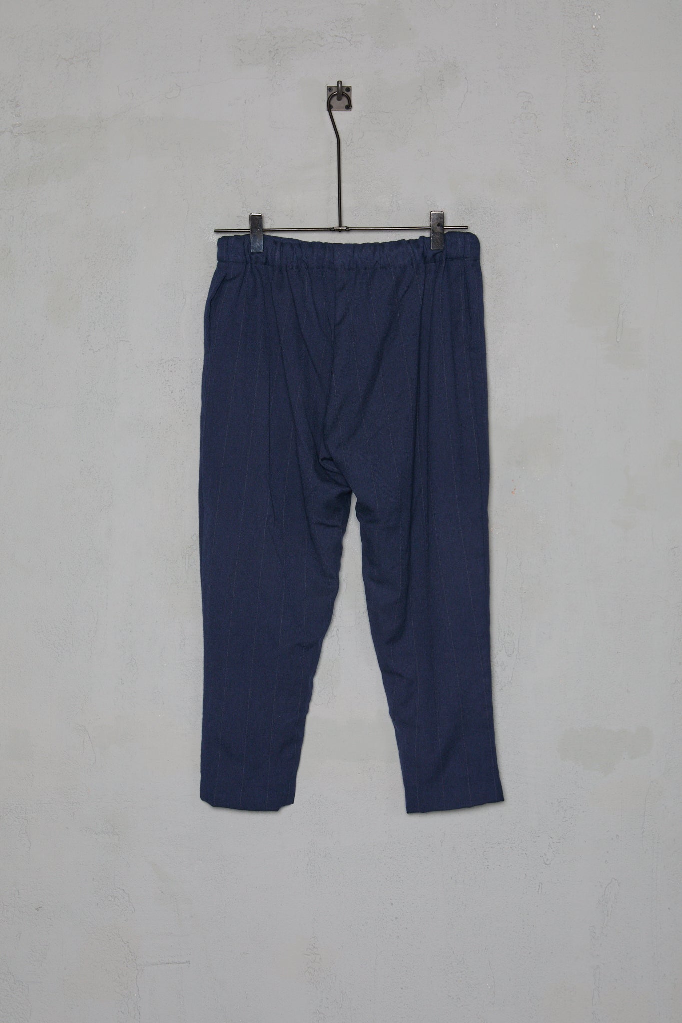 Geoffrey B. Small Men's Suit in Hand-Dyed Navy Marzotto Vintage 6431 Wool