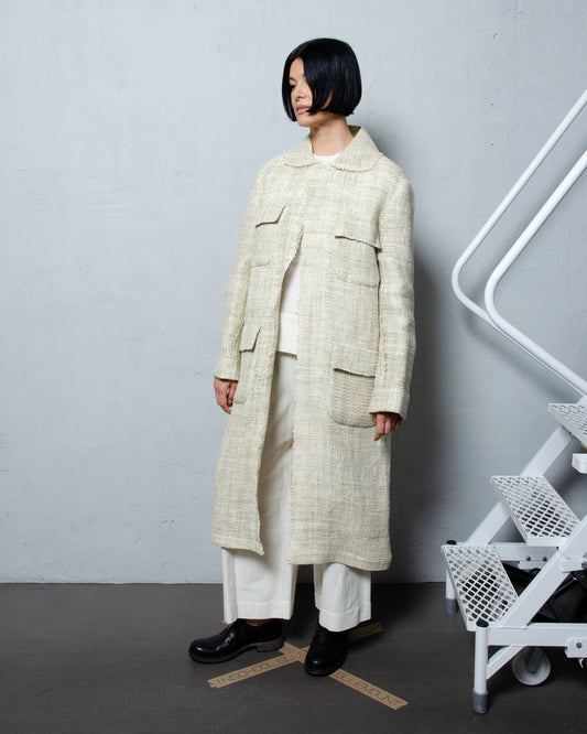 Haunui Wool Wrap Coat For Drifting