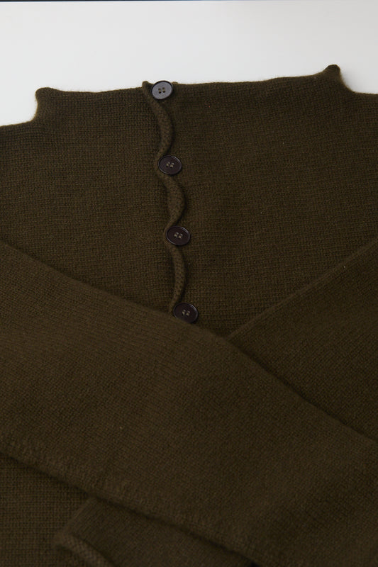 BMS Mens Cardigan in Cashmere Knit