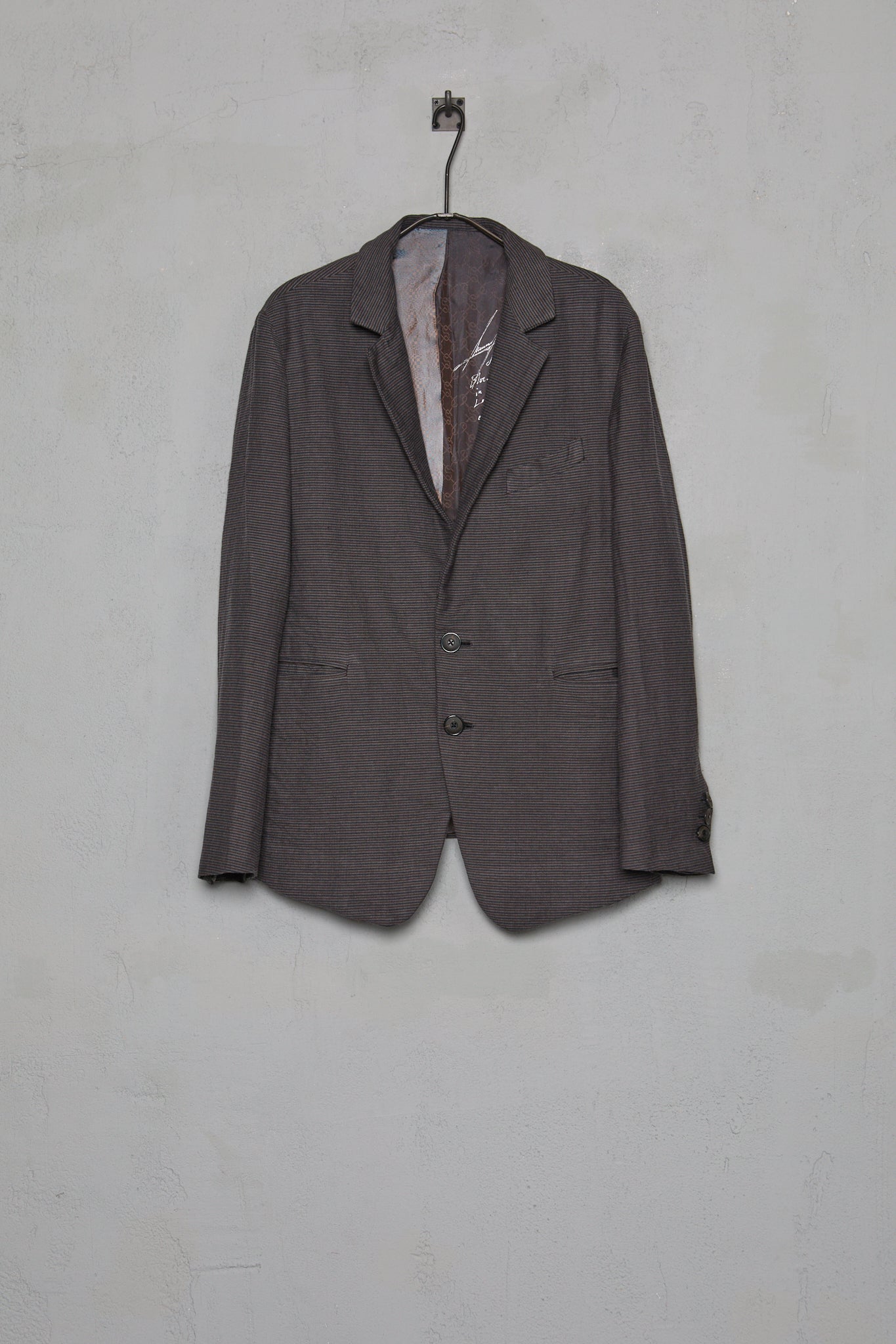 Geoffrey B. Small Men's Single Breasted 2 Button Jacket in Parisotto Tattersall