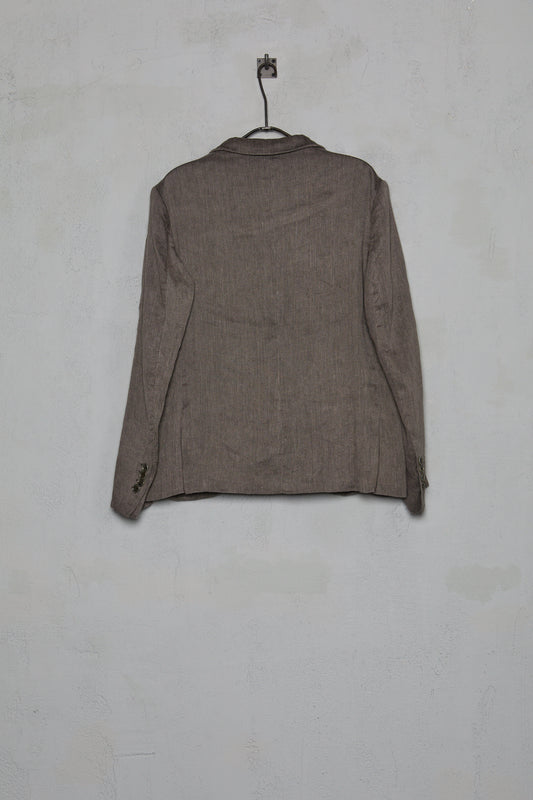 Geoffrey B. Small Men's Single Breasted Jacket in Parisotto 'Jeff Geo' Silk Textured
