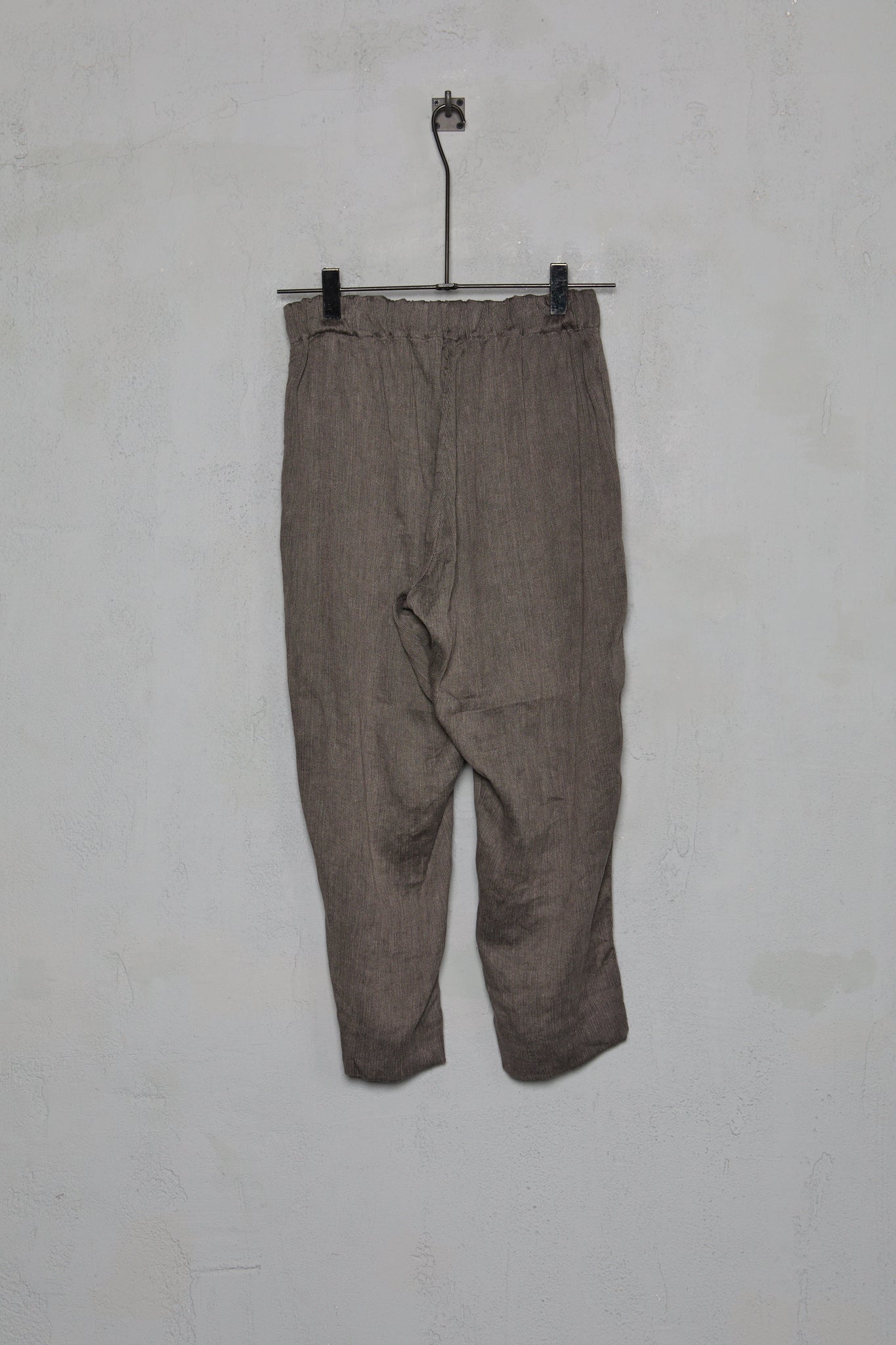 Geoffrey B. Small Men's Relaxed Drawstring Trouser in Parisotto 'Jeff Geo' Silk Textured