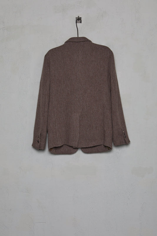 Geoffrey B. Small Men's 3 Button Jacket in 'Alpago' Colombina Wool - Saia Francesca