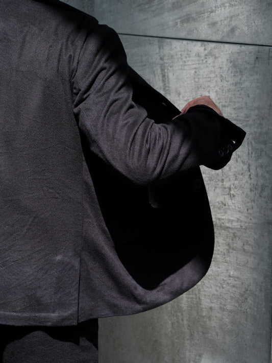 Geoffrey B. Small Men's Single Breasted Jacket in Piacenza 1733 'Cocoon' Vicunya and Baby Cashmere