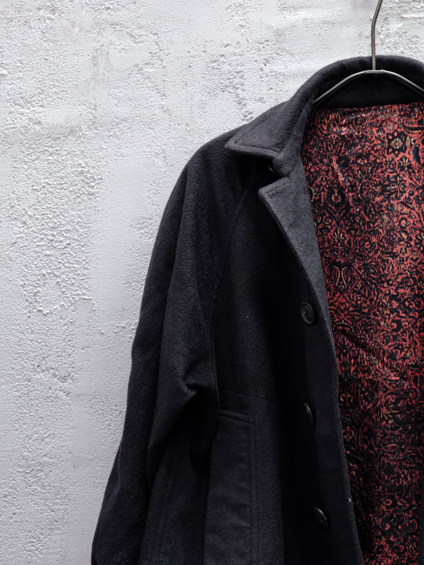 Geoffrey B. Small Men's Blouson Jacket in Piacenza 1733 3-Ply Alashan Cashmere