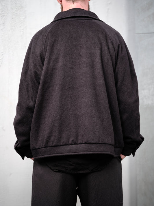 Geoffrey B. Small Men's Blouson Jacket in Piacenza 1733 3-Ply Alashan Cashmere