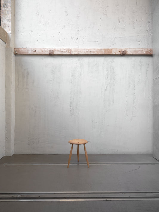 Bobby Mills English Oak Milking Stool