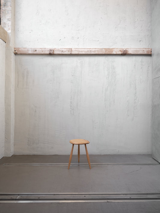 Bobby Mills English Oak Milking Stool