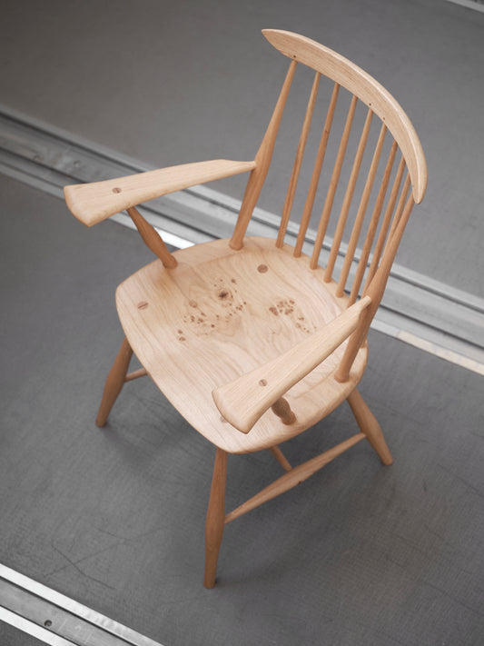 Bobby Mills English Oak Arm Chair