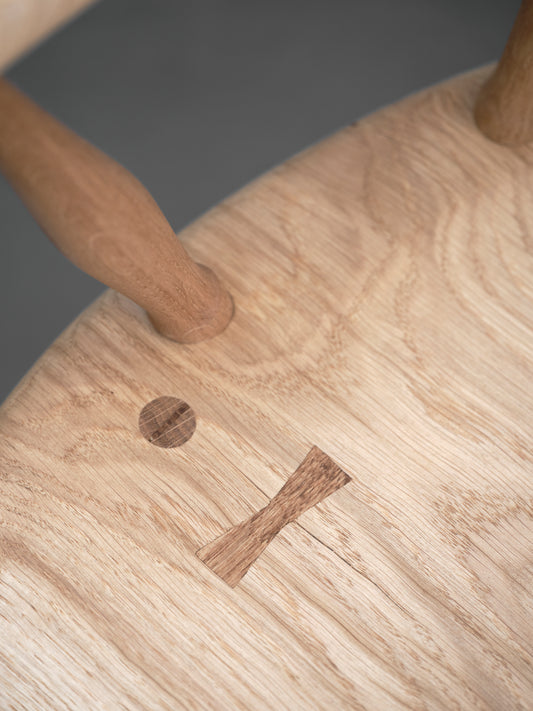 Bobby Mills English Oak Arm Chair