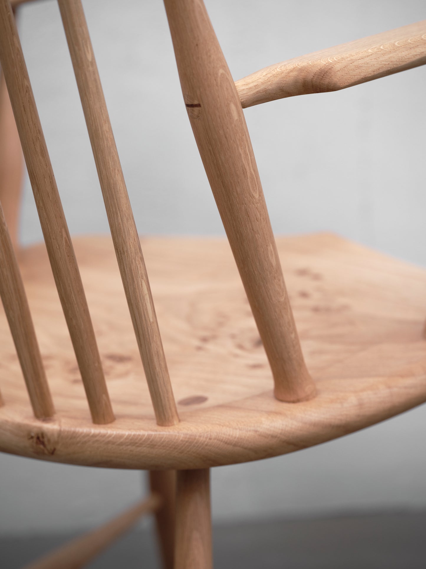 Bobby Mills English Oak Arm Chair