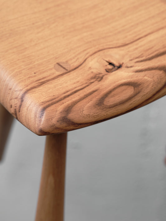 Bobby Mills English Oak Milking Stool