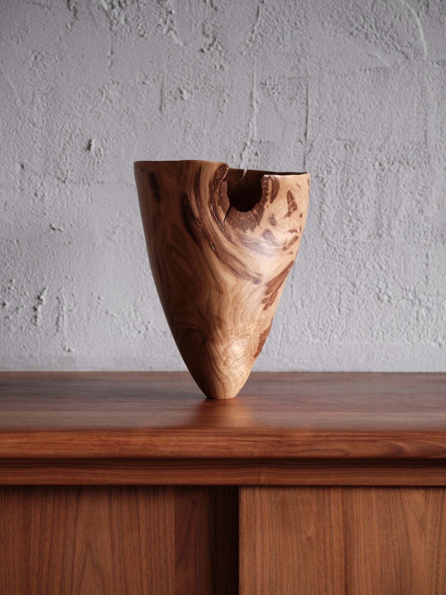 Bobby Mills Windblown Oak Vessel