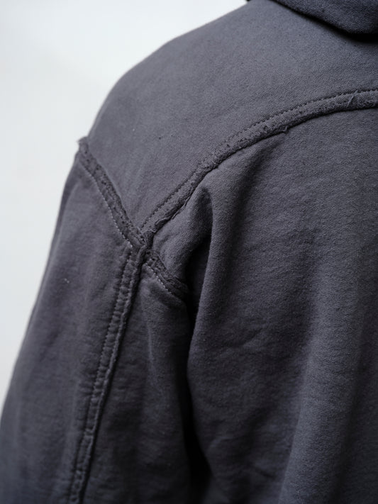 Anecho Men's Snap Front Hoodie in Fleece