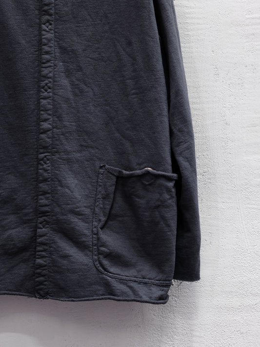 Anecho Men's Snap Front Hoodie in Fleece