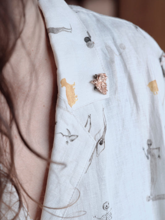 Alice Waese Bird Pin