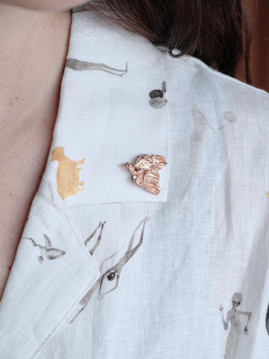 Alice Waese Bird Pin