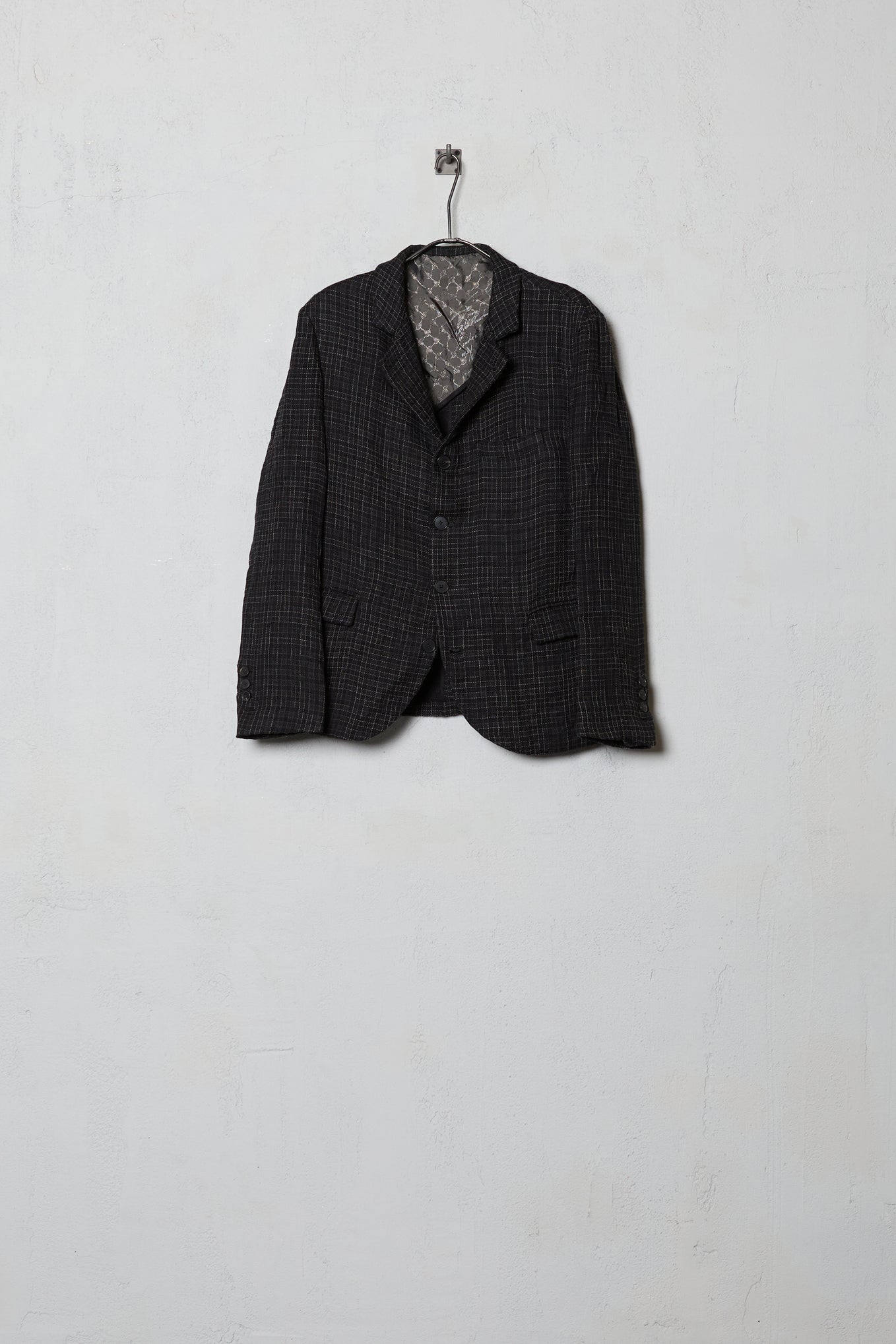Geoffrey B. Small Men's Classic 4 Button Jacket in 'Nembo' Cotton & Linen