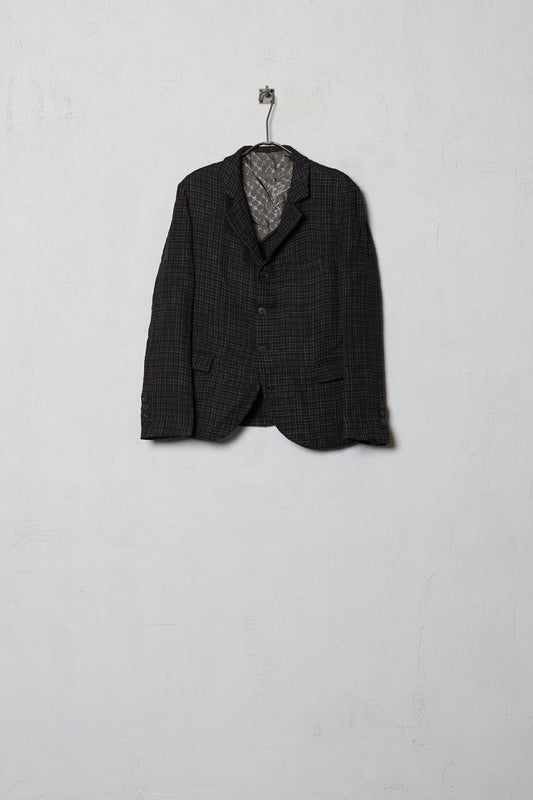 Geoffrey B. Small Men's Classic 4 Button Jacket in 'Nembo' Cotton & Linen