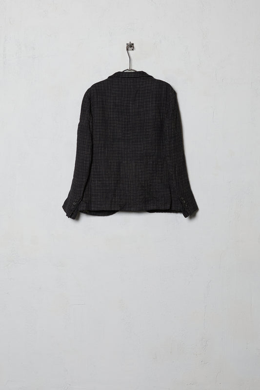 Geoffrey B. Small Men's Classic 4 Button Jacket in 'Nembo' Cotton & Linen