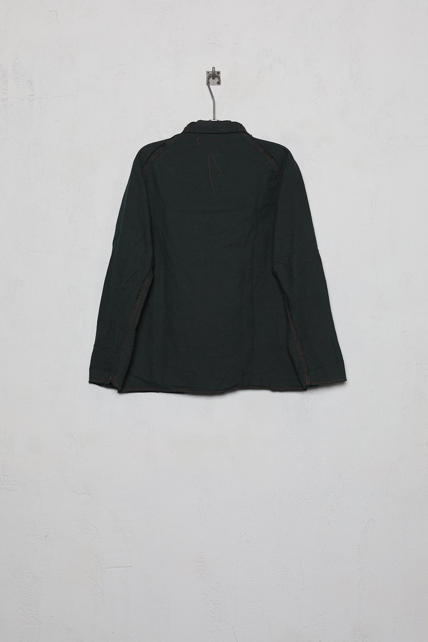 Anecho Men's Work Shirt In Hand Dyed Cotton Flannel