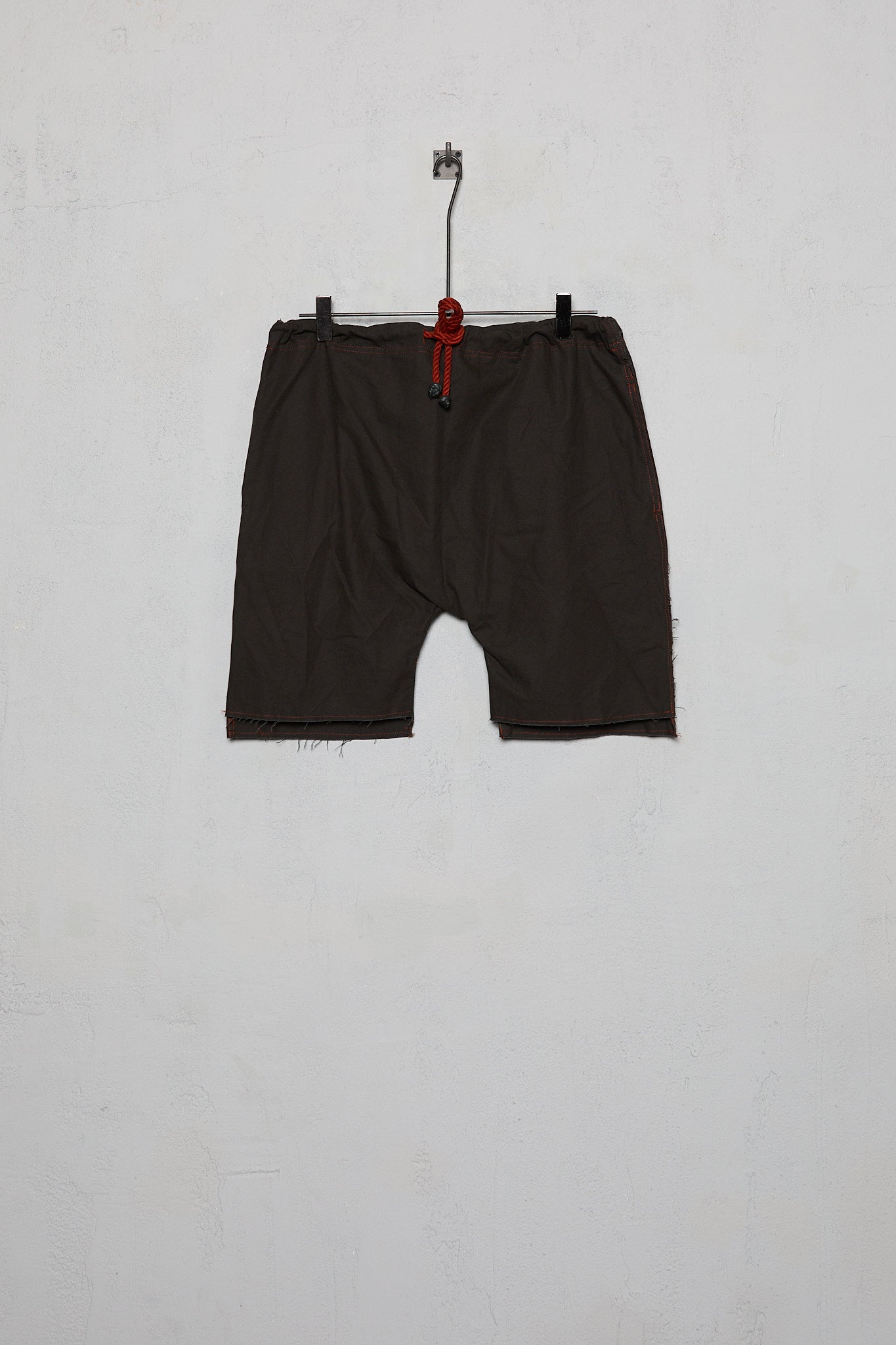 Anecho Men's Drawstring Shorts In Brushed Cotton