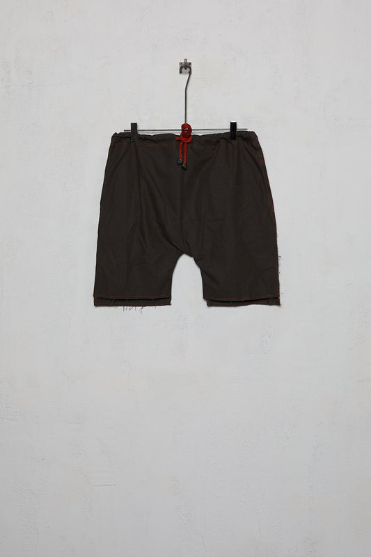 Anecho Men's Drawstring Shorts In Brushed Cotton