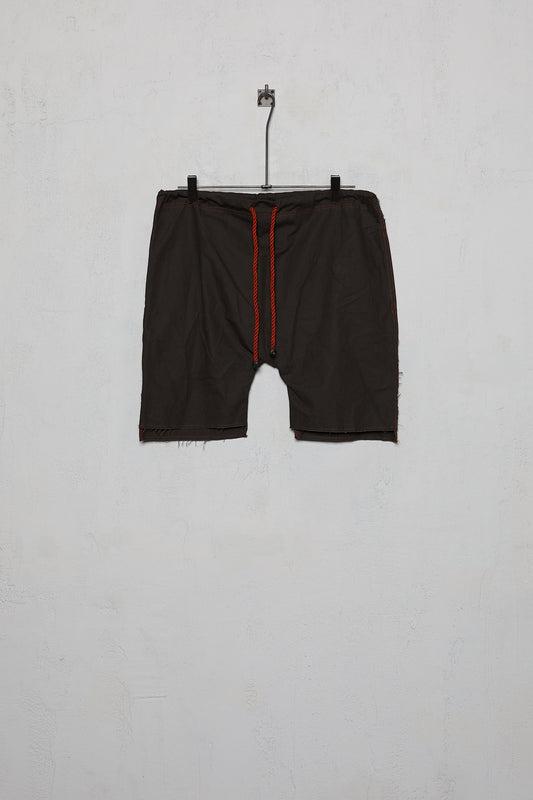 Anecho Men's Drawstring Shorts In Brushed Cotton