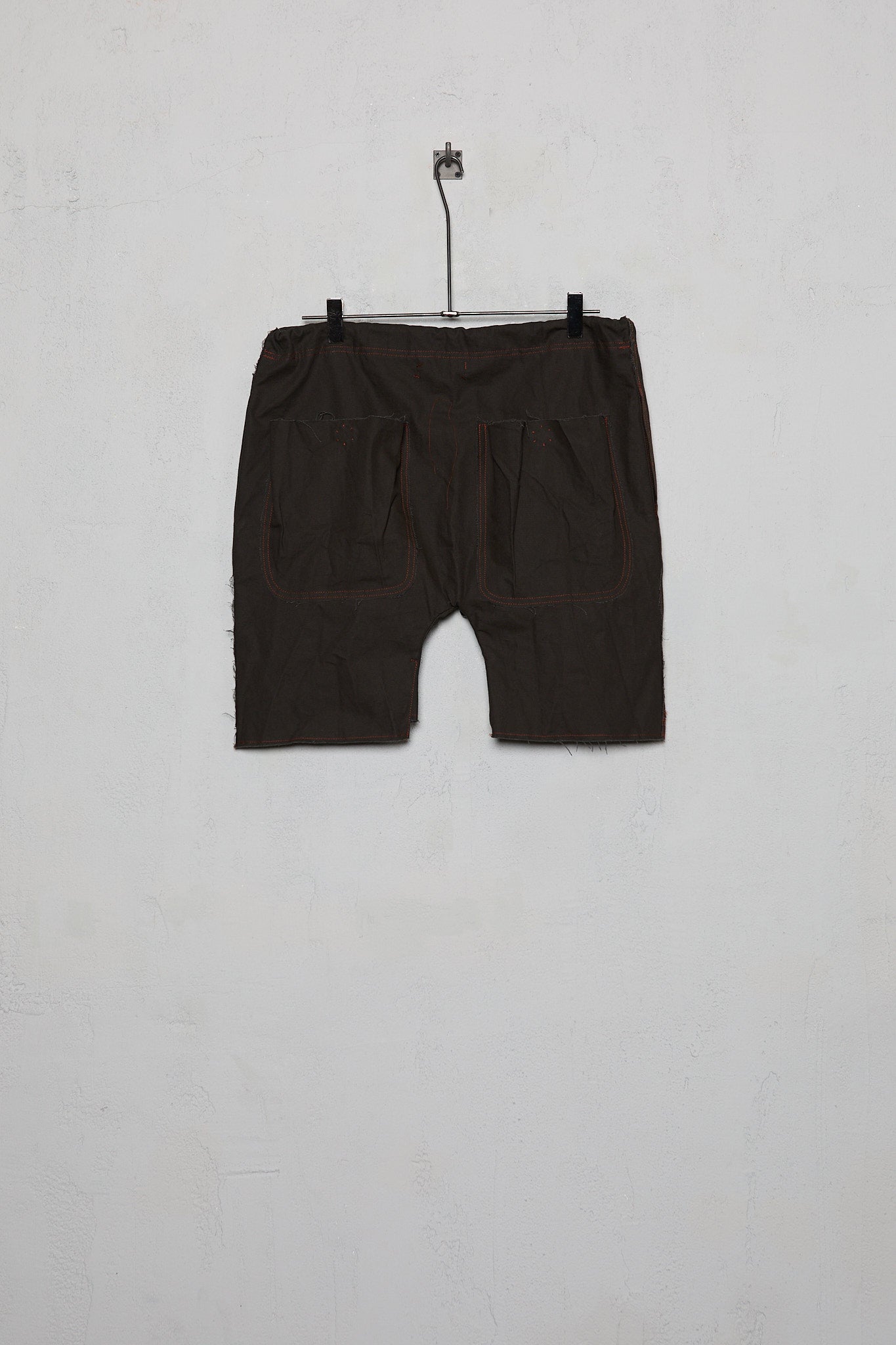 Anecho Men's Drawstring Shorts In Brushed Cotton