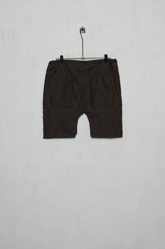 Anecho Men's Drawstring Shorts In Brushed Cotton