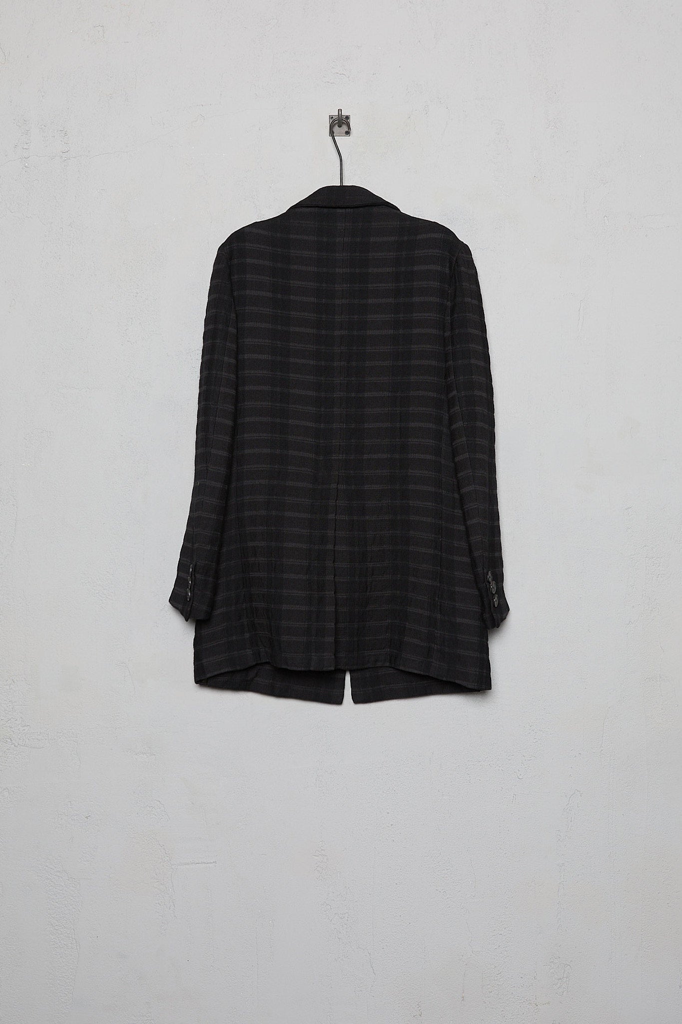 Geoffrey B. Small Men's Relaxed Fit Car Coat In Parisotto Wool, Viscose And Cotton