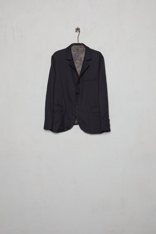 Geoffrey B. Small Men's 4 Button Jacket in Pure Alashan Worsted Cashmere