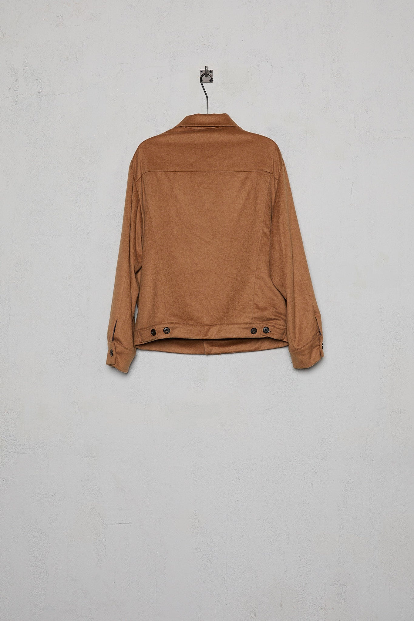 Geoffrey B. Small Men's American Work Jacket in Piacenza 1733 2-Ply Alashan Breath Cashmere