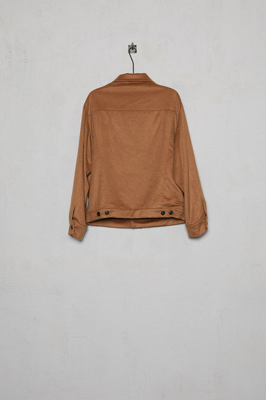 Geoffrey B. Small Men's American Work Jacket in Piacenza 1733 2-Ply Alashan Breath Cashmere