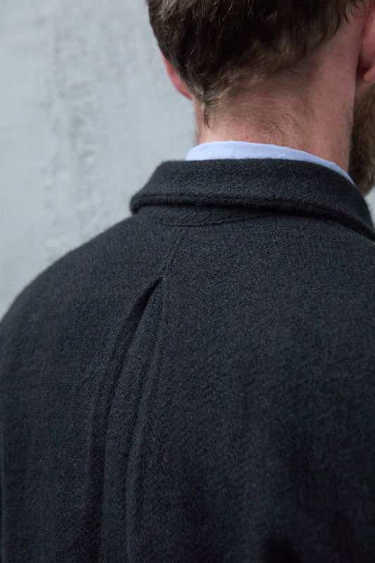 Geoffrey B. Small Men's 4 Pocket Work Shirt In La Colombina Hand Woven Cariaggi Cashmere