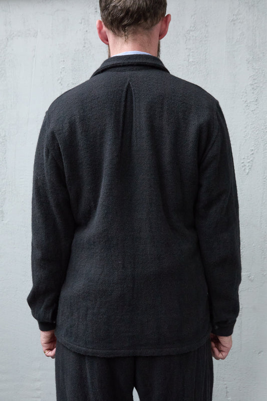 Geoffrey B. Small Men's 4 Pocket Work Shirt In La Colombina Hand Woven Cariaggi Cashmere