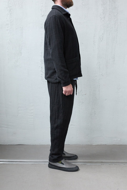 Geoffrey B. Small Men's 4 Pocket Work Shirt In La Colombina Hand Woven Cariaggi Cashmere