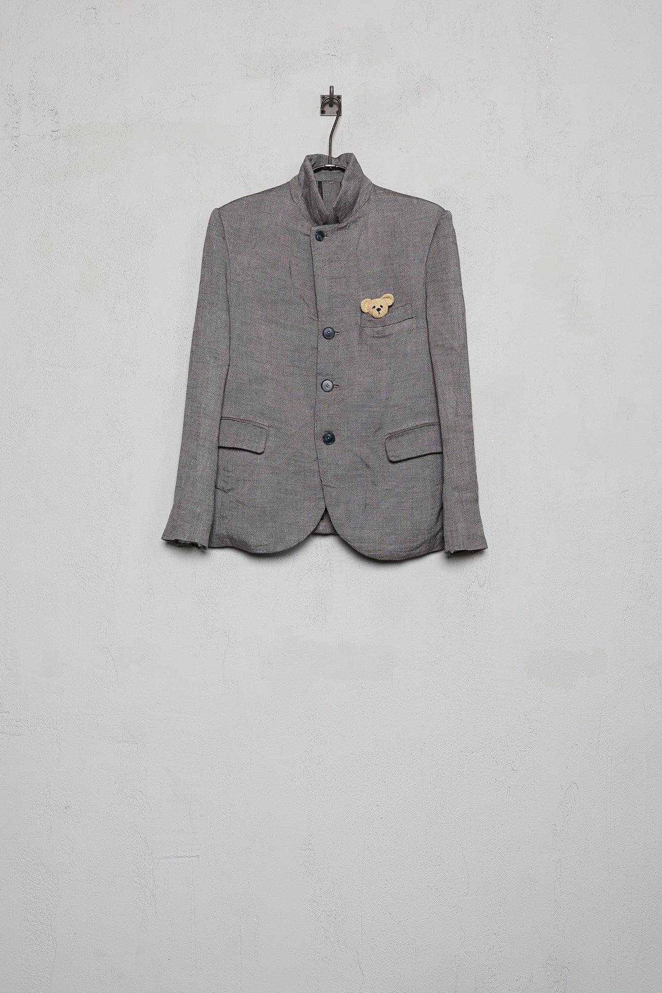 Geoffrey B. Small Women's Classic 4 Button Jacket In Parisotto Venue Geo & Teddy Bear