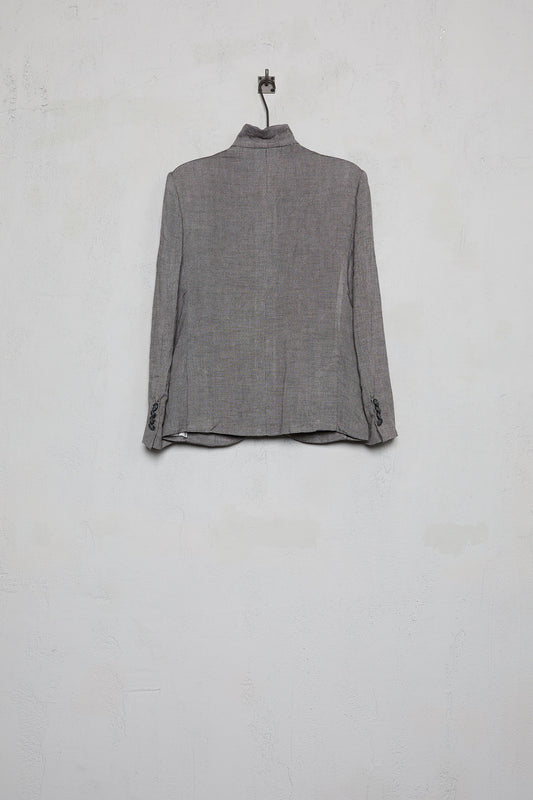 Geoffrey B. Small Women's Classic 4 Button Jacket In Parisotto Venue Geo & Teddy Bear